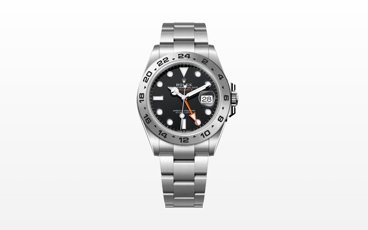 ロレックス エクスプローラーⅡ オイスタースチール Ref.226570 ダイアルブラック